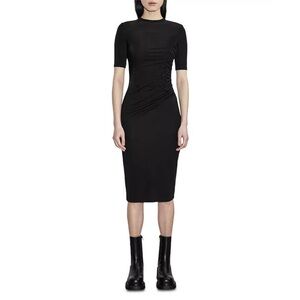 Et Ochs Isabelle Ruched Midi Dress - Quiet Luxury Chic - 8